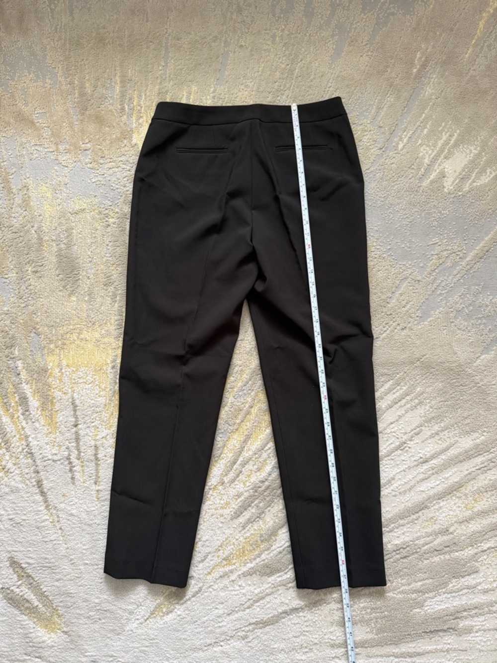 Anne Klein Black Men's Dress Pants - Tailored Straight Leg